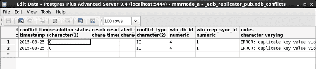 Resolved conflict in xdb_conflicts